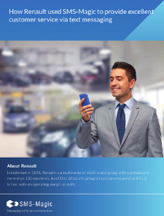 How Renault used SMS-Magic to provide excellent customer service via text messaging