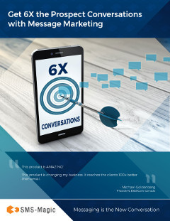 Get 6X the Prospect Conversations with Message Marketing